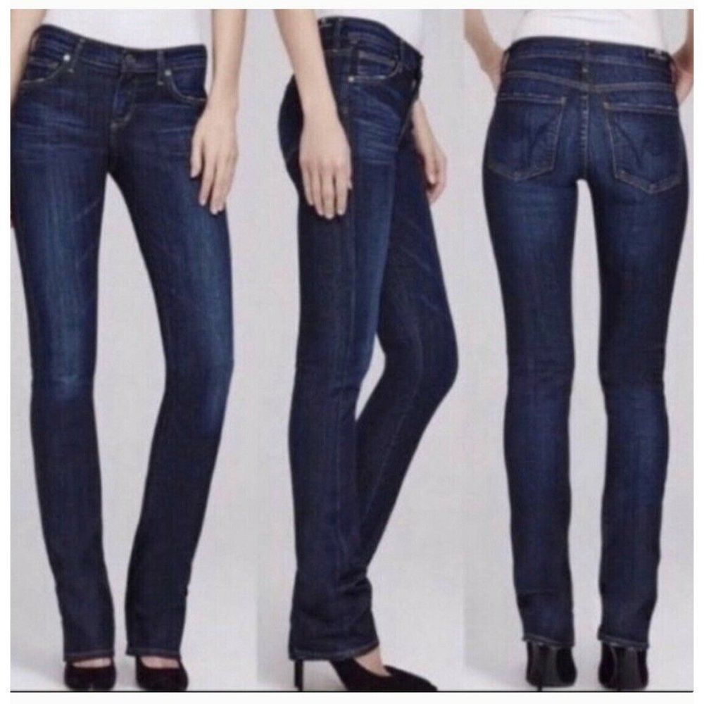 Citizens Of Humanity Ava Low Rise Straight Leg Jeans Size 26